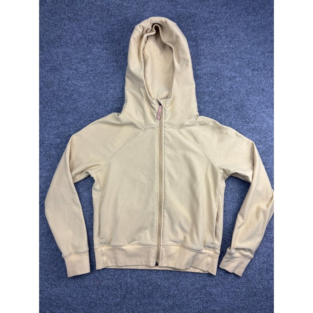 Indyeva Hoodie Women's Small Yellow/Light Green Full Zip Jacket Sweatshirt